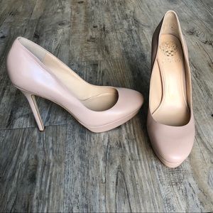 Vince Camuto 5” Nude Heels